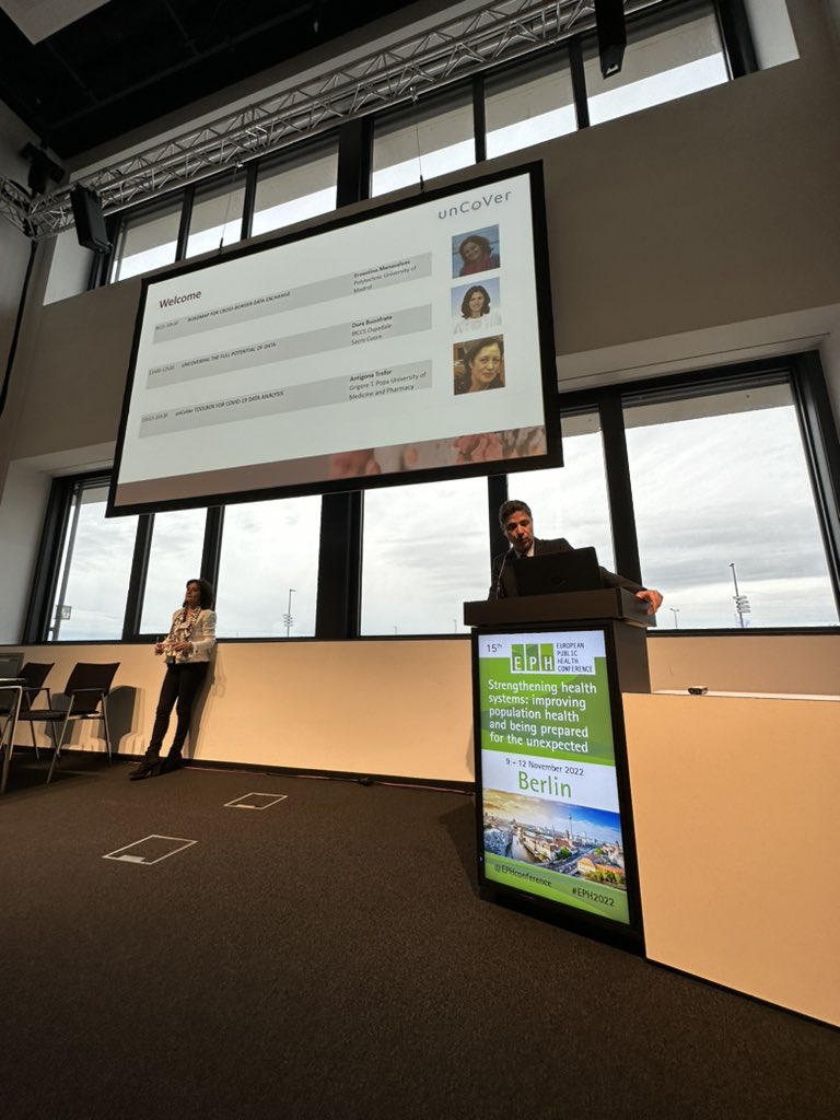 <a href="/uncoverEU/">unCoVer</a> uncoverEU final conference has started ❗️❗️❗️ #EPH2022 

<a href="/JosePenalvo/">José L Peñalvo</a> opening the conference #COVID19
 
Follow <a href="/uncoverEU/">unCoVer</a> for more updates on this big day❗️