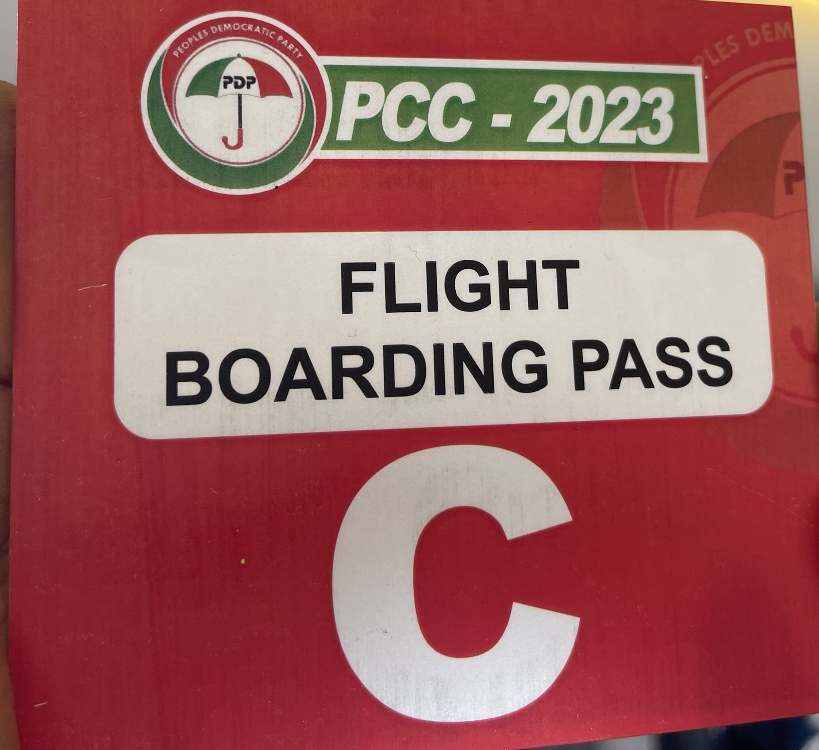 Ladan Salihu on Twitter "By the grace of God! PDP ‘Victory Flight 2023