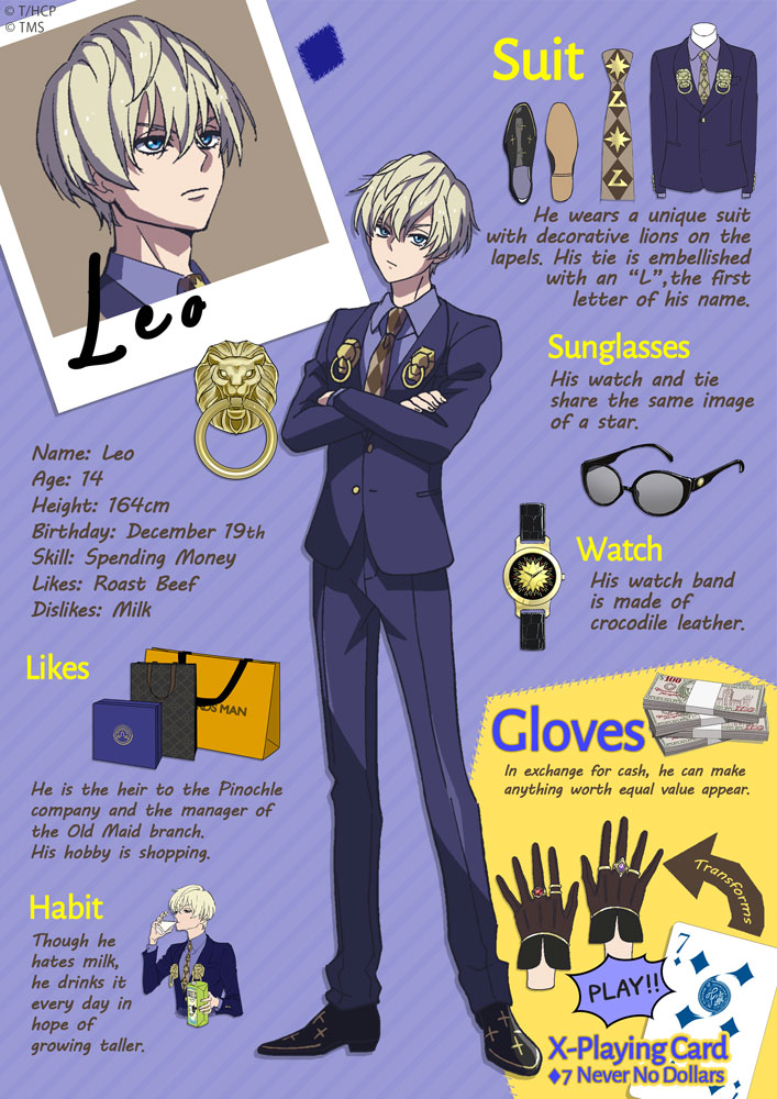 HIGH CARD／ハイカード【公式】 on X: 🖋Character Profile No.1 Name