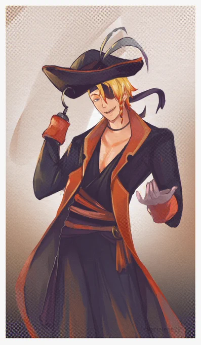 It is way past Halloween but that recent Phasmophobia thumbnail made me want to draw aniki in this fit <3 #Artxel #holoTempus 