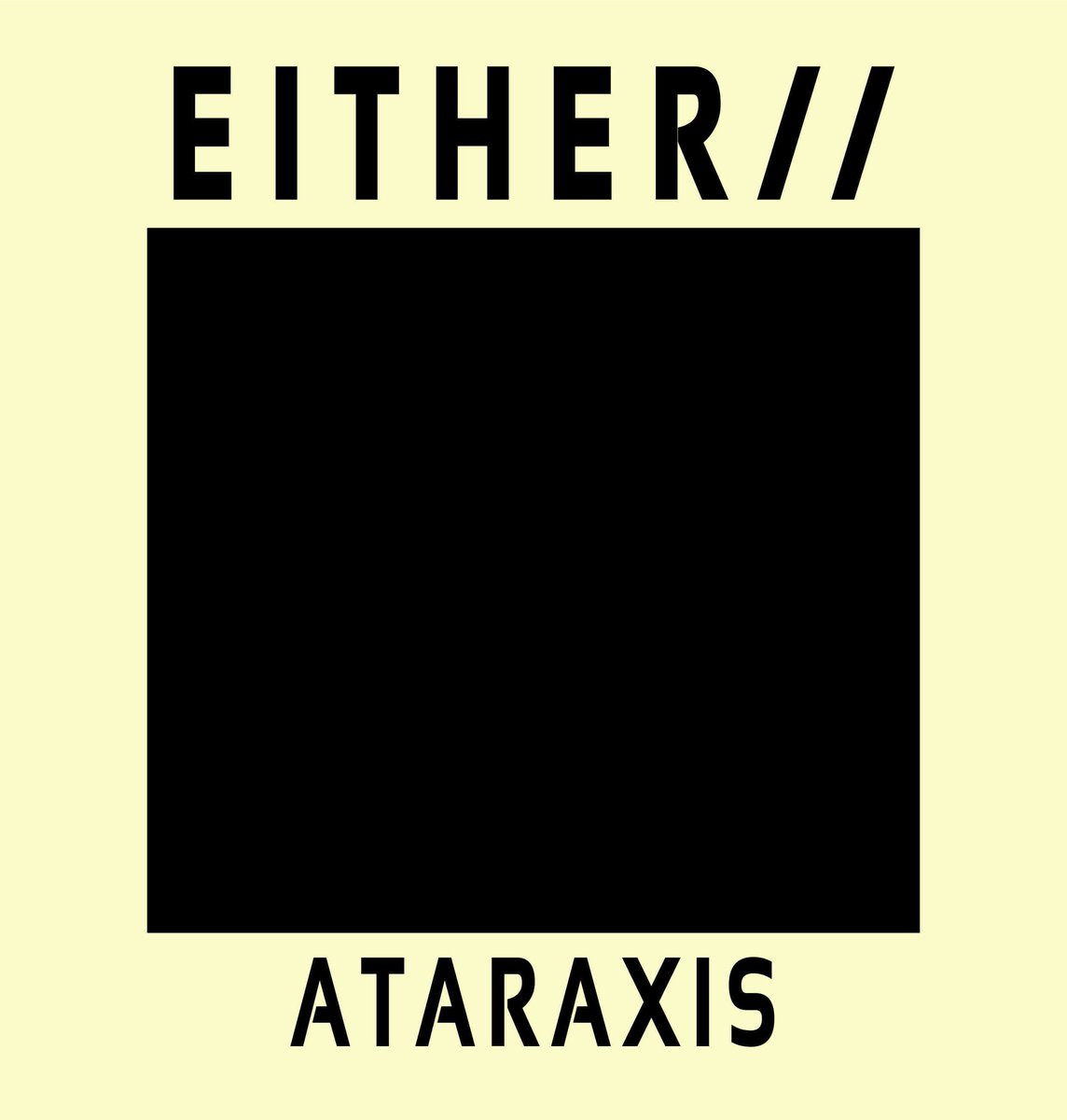 eitheryourface's tweet image. Either// just released its first single "Ataraxis" last month, October 2022, on bandcamp. 

"Ataraxis" is recorded, mixed, and mastered by CX Record. 

eitherinyourface.bandcamp.com/track/ataraxis