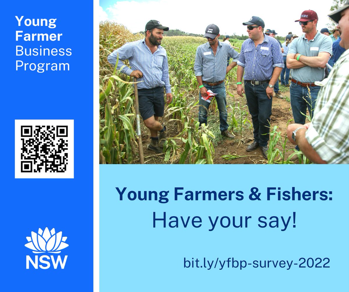 Time's running🏃‍♀️out to have your say in our young farmer survey. Complete it now. Use the link bit.ly/yfbp-survey-20… or scan the QR code below 👇