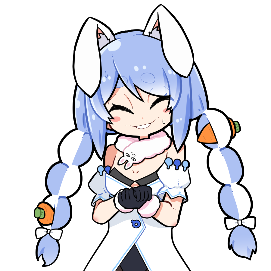 兎田ぺこら 「とうか 」|honmirinのイラスト