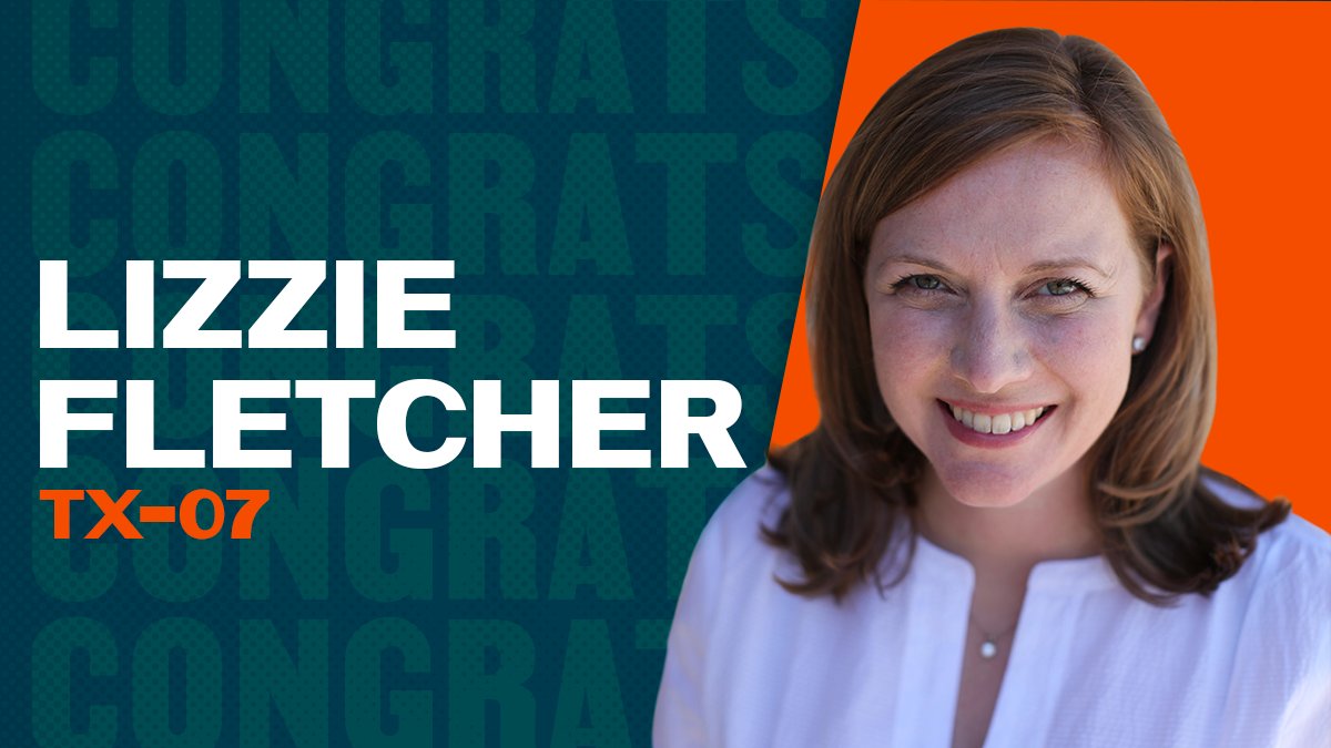emilyslist's tweet photo. Congratulations to @Lizzie4Congress on winning reelection! Lizzie is dedicated to expanding economic opportunity across Texas and we know she will work hard to bring opportunity to Texas' working families. https://t.co/AyWZtTACXv