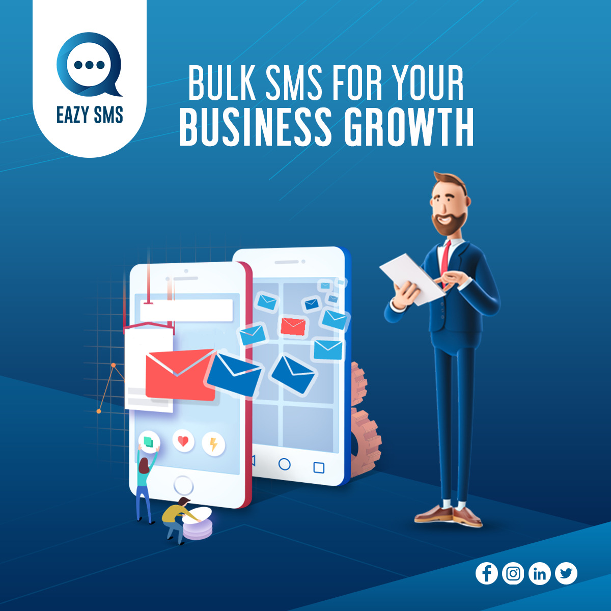 EazySms's tweet photo. We provide you with bulk SMS messages so that customers and corporate can get benefits from these messages for their business development.
𝑭𝒐𝒓 𝒎𝒐𝒓𝒆 𝒆𝒏𝒒𝒖𝒊𝒓𝒊𝒆𝒔 𝒂𝒕👇
+91 80897 68686
info@eazysms.com
.
.
#eazysms #sms #marketing #smsmarketing #citation #bulksms https://t.co/CYoZvq2A4x