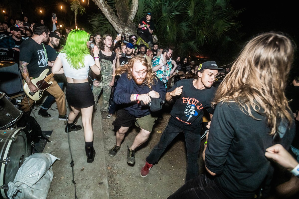 troubledareyou's tweet photo. Maybe one of the greatest little secret shows of all time #fest20 @Scowl40831 more from the night incoming https://t.co/df1g2KYkDu