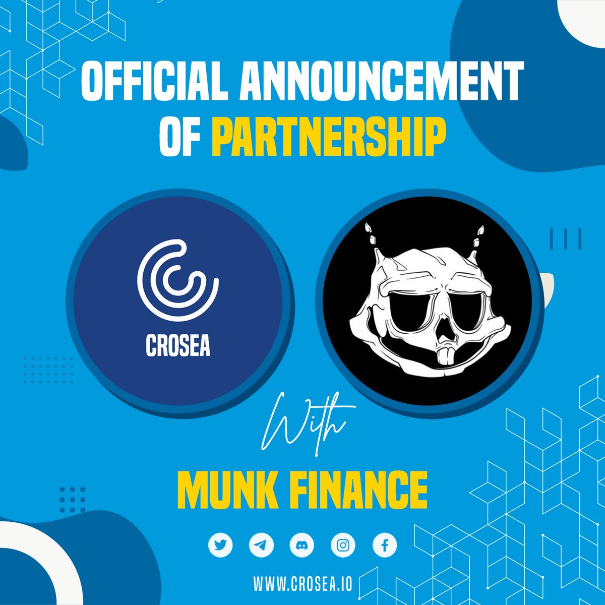 croseanft's tweet photo. 🌊 Crosea X Munk Finance 💀

🏆 1 #nft #Cromunk #6118

✅ Follow @croseanft @croseaBot &amp; 
@MunkFinance 
✅ Like &amp; retweet 
✅ Tag 3 friends 

#Giveaways end in 48H ⏰

#crofam   #CronosChain #CronosNFT #Giveaway #NFTGiveaways https://t.co/8j3Ztv3GUU