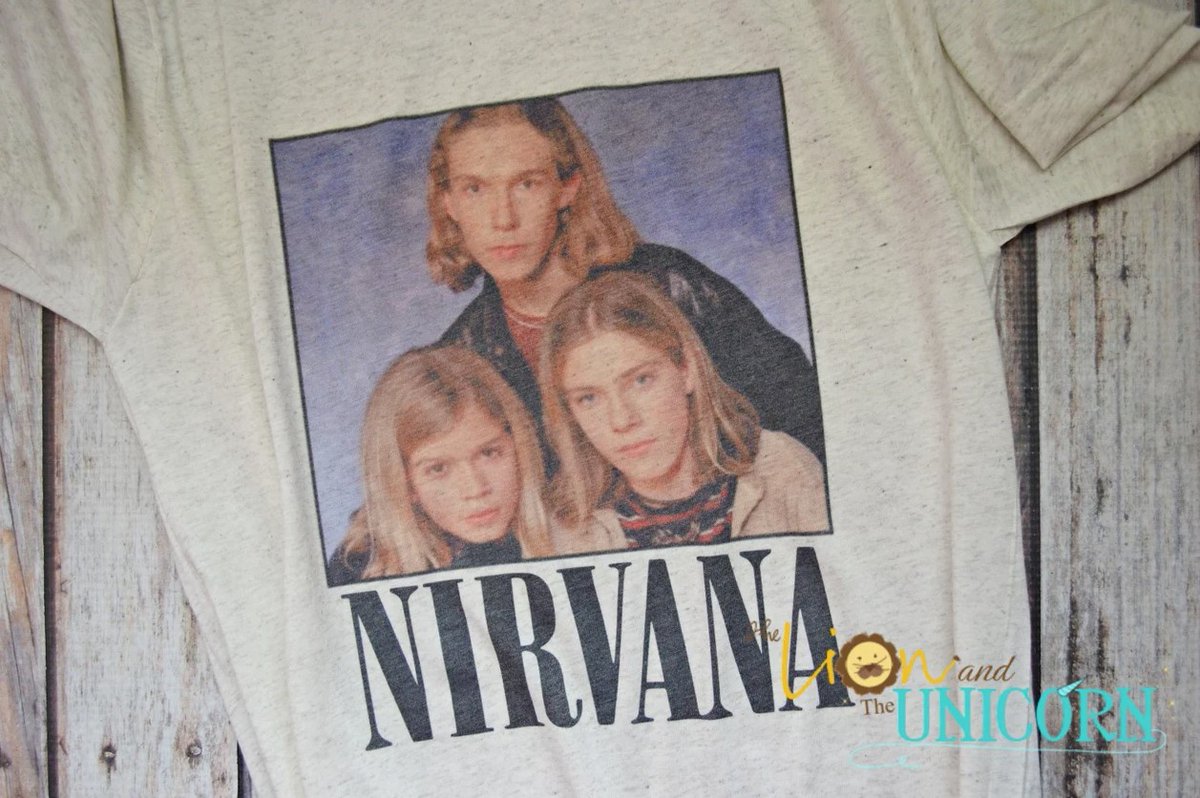 Nirvana Hanson Funny Adult Tee T-shirt vintage look
Shop here: bom.so/z6ioVM