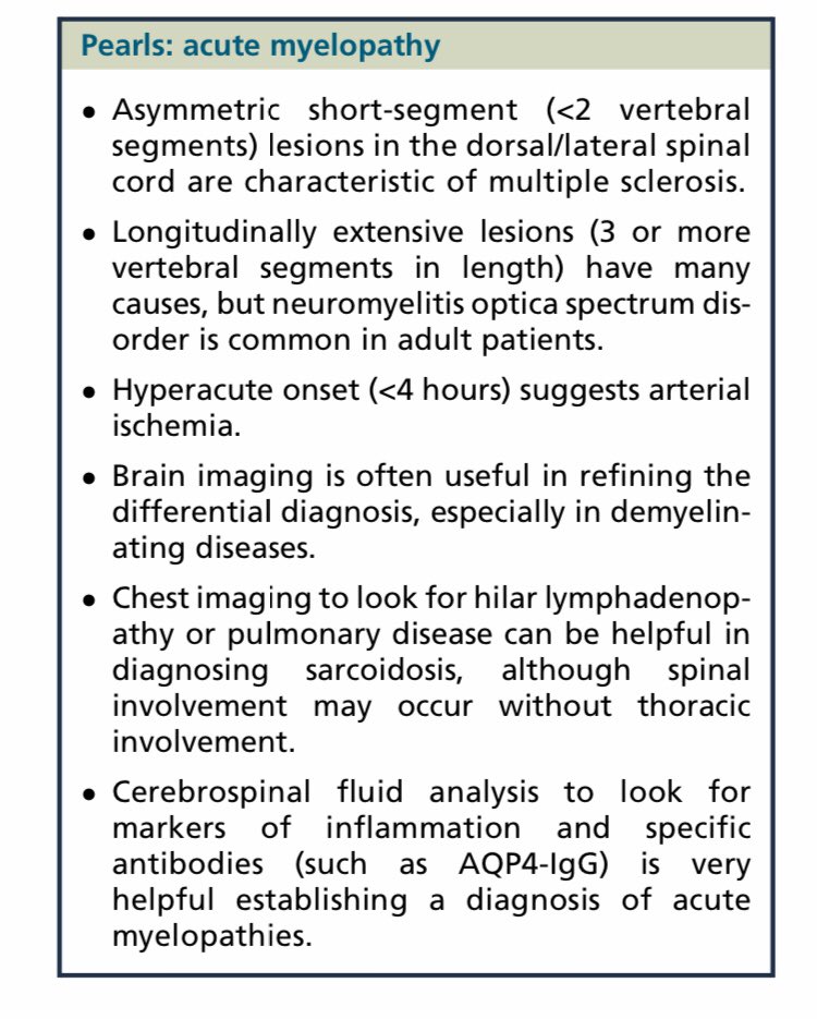ongbenghooi1's tweet photo. Peter G. Kranz, 2019 Pearls of imaging on medical acute &amp; chronic myelopathy https://t.co/rgwYuTRlDt