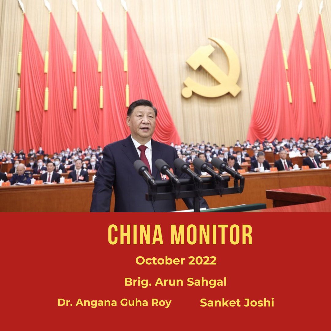 DPG_ORG's tweet photo. We are pleased to share with you the DPG China Monitor, October 2022. The monitor features key developments related to China's foreign and security policy, defence, economy, and technology.
Read: https://t.co/5ea7lmJicY
#ChinaMonitor https://t.co/pZiKIepTPn