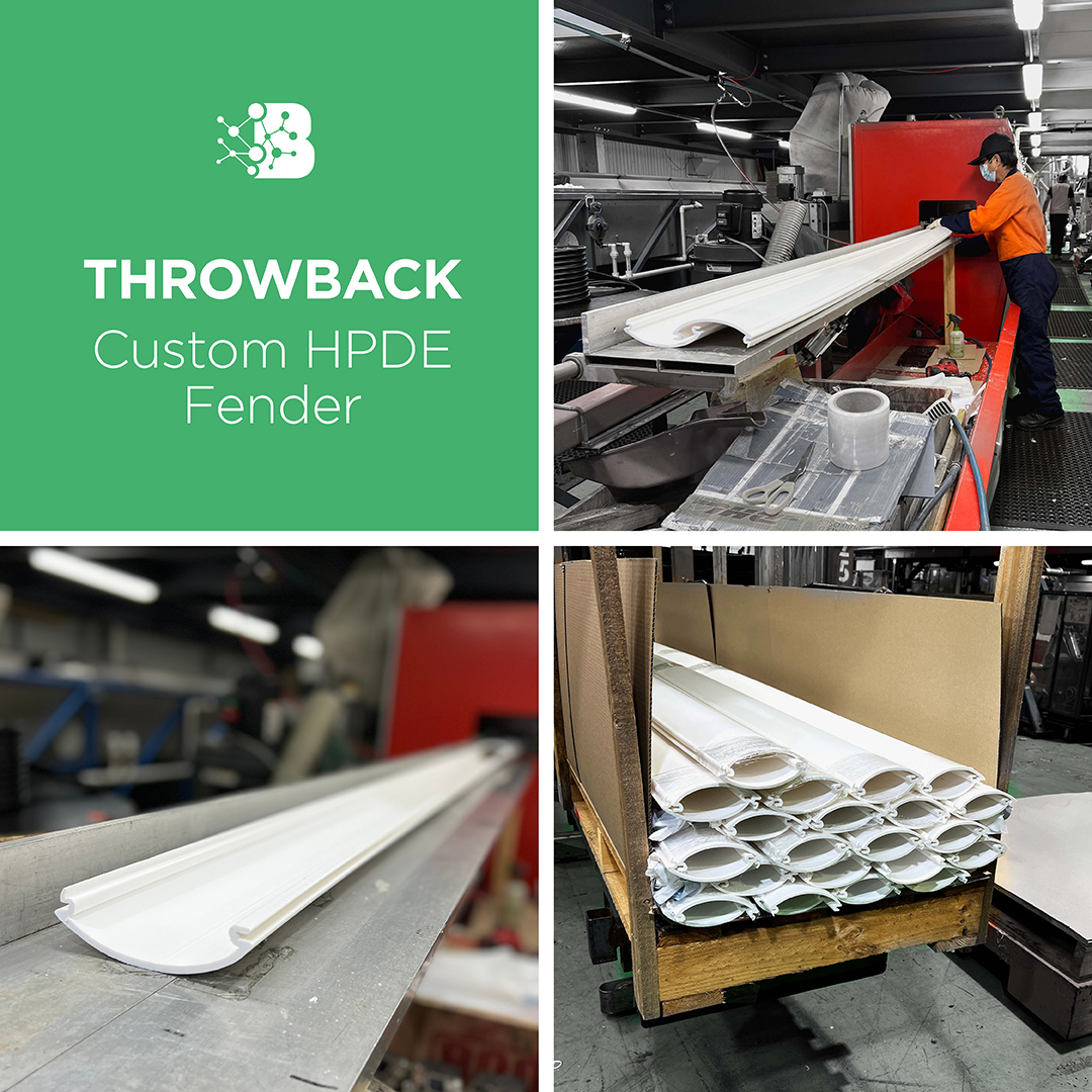 Boss Rubber & Plastics (@bossrubberau) on Twitter photo Throwback to when we manufactured the custom HDPE Marine Fenders for <a href="/bossmarineau/">Boss Marine</a> client β
It looks like a treat coming off the production line!
Need a custom design that suits your project requirements? Contact us today!
#marine #fender #extrusion #manufacturing Throwback to when we manufactured the custom HDPE Marine Fenders for <a href="/bossmarineau/">Boss Marine</a> client β
It looks like a treat coming off the production line!
Need a custom design that suits your project requirements? Contact us today!
#marine #fender #extrusion #manufacturing