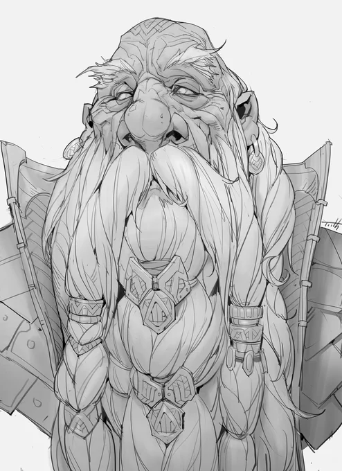 Dwarf Sketch 