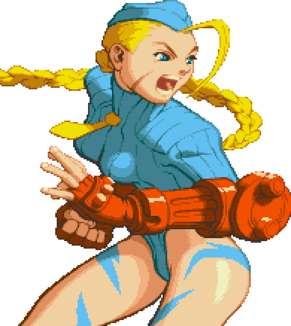 NBA Jam (the book) on X: Cammy in the Street Fighter II: The Animated  Movie era  / X