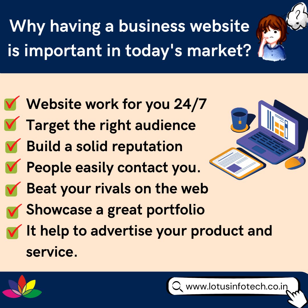 infotech_lotus's tweet photo. why having a website is important
?
#lotusinfotech #webservies #webdeveloper #learnwithus #newseries #of #webeducation #easylines #bestlines #onilnepresence #like #share #and #learn #newpost #study #facts #webdevelopment #post #for #student https://t.co/l8DDtuMMJs