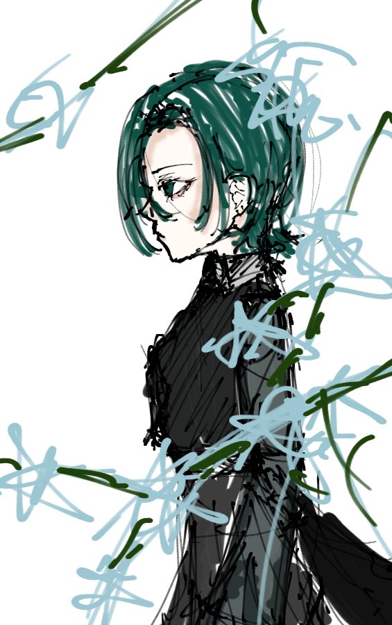 aruruaru68's tweet photo. ラフ https://t.co/EPQRcMiJux