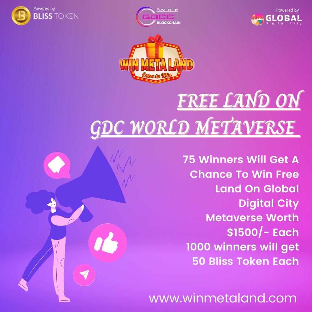 NTelcrypto's tweet photo. @CoinMarketCap Own a land on the Metaverse
#telcryptotitans #telcryptotitans
#telcryptotitans #telcrypto #titans #currency #digital #india #cryptocurrency #Metaverse 
https://t.co/2gHRx4fsLk https://t.co/lryBT3Hqe4