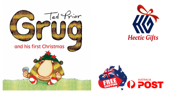 NEW - Grug and His First Christmas Children's Story Book (Hardcover)

ow.ly/PTU550K3kA6

#New #HecticGifts #Grug #GrugAndHisFirstChristmas #TedPrior #Kids #StoryBook #HardCover #FreeShipping #AustraliaWide #FastShipping