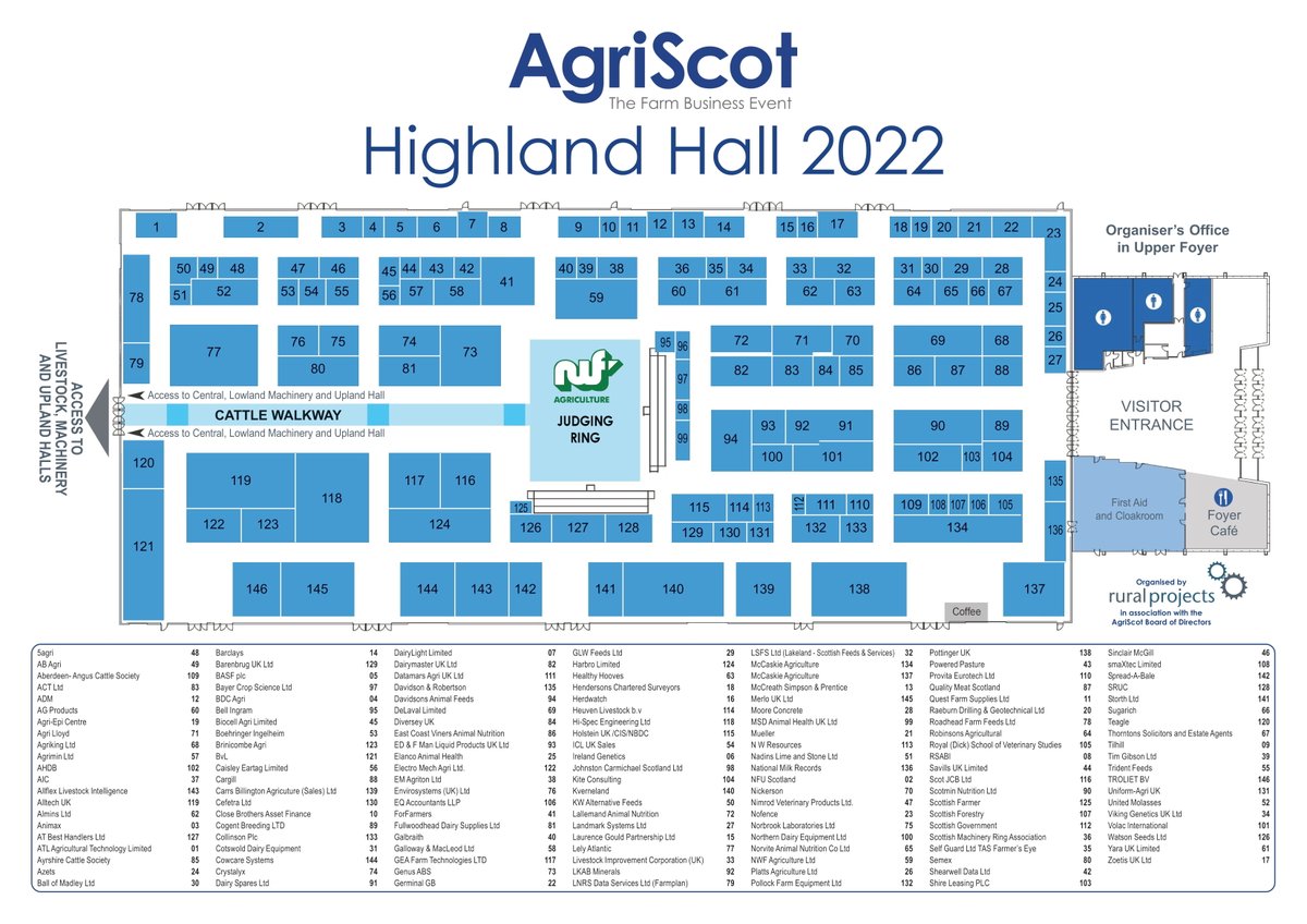 Come and meet us next week on stand 33 at AgriScot on November 16, we'll be happy to see you.  And there's a chance for you to win a £250 voucher.  We'll see you there.