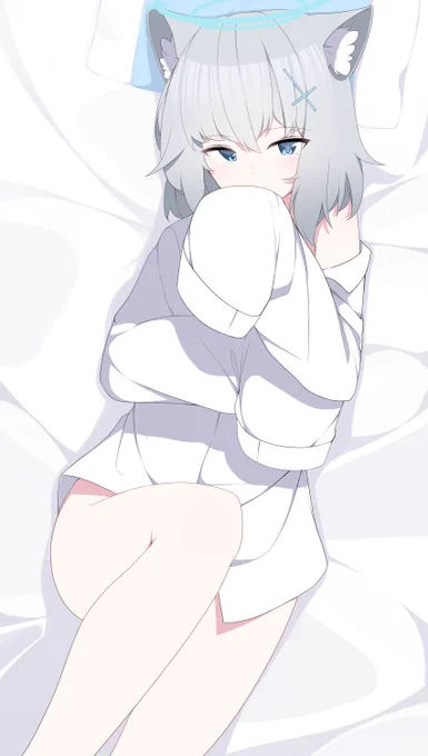 彼シャツシロコ #ブルアカ 