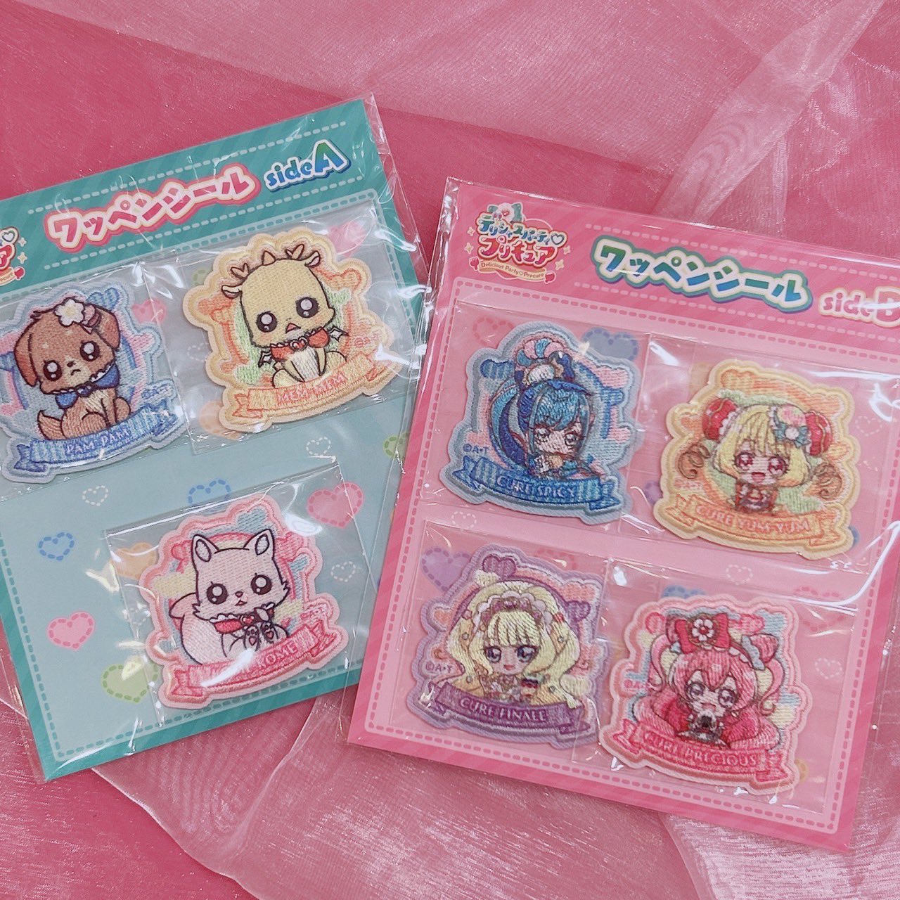 プリキュア プリティストア En Twitter おすすめ とってもかわいいワッペンシールが発売中だよ お気に入りのバッグに付けて プリキュアたちとお出かけしよう 在庫は各店舗にお問い合わせください プリキュア プリティストア T Co 46dmbhh27r