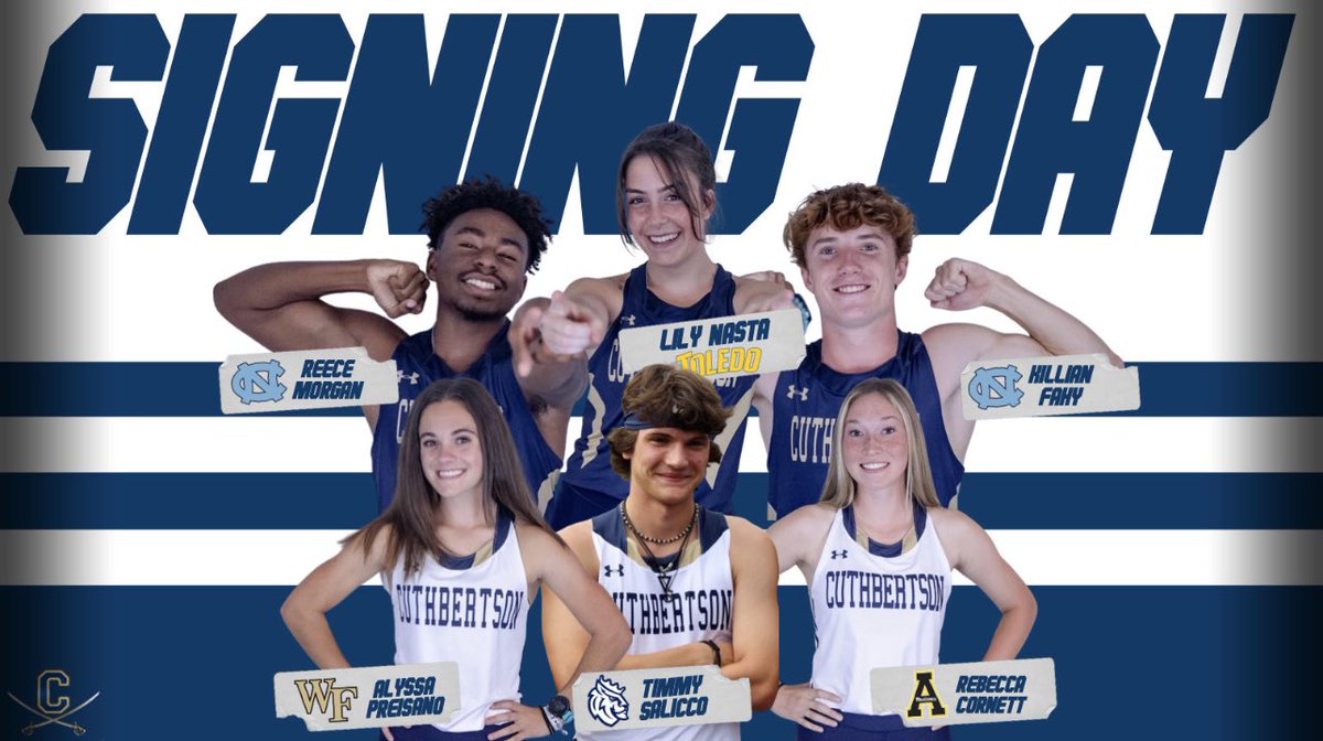 It is officially SIGNING DAY for these 6 Cavs!!!! #wintheday