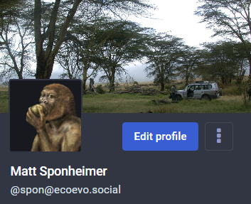 Really enjoying Mastodon (@spon@ecoevo.social). A less breathless experience with lots of great content already. Does not operate like the bird site, but I think that is a good thing.