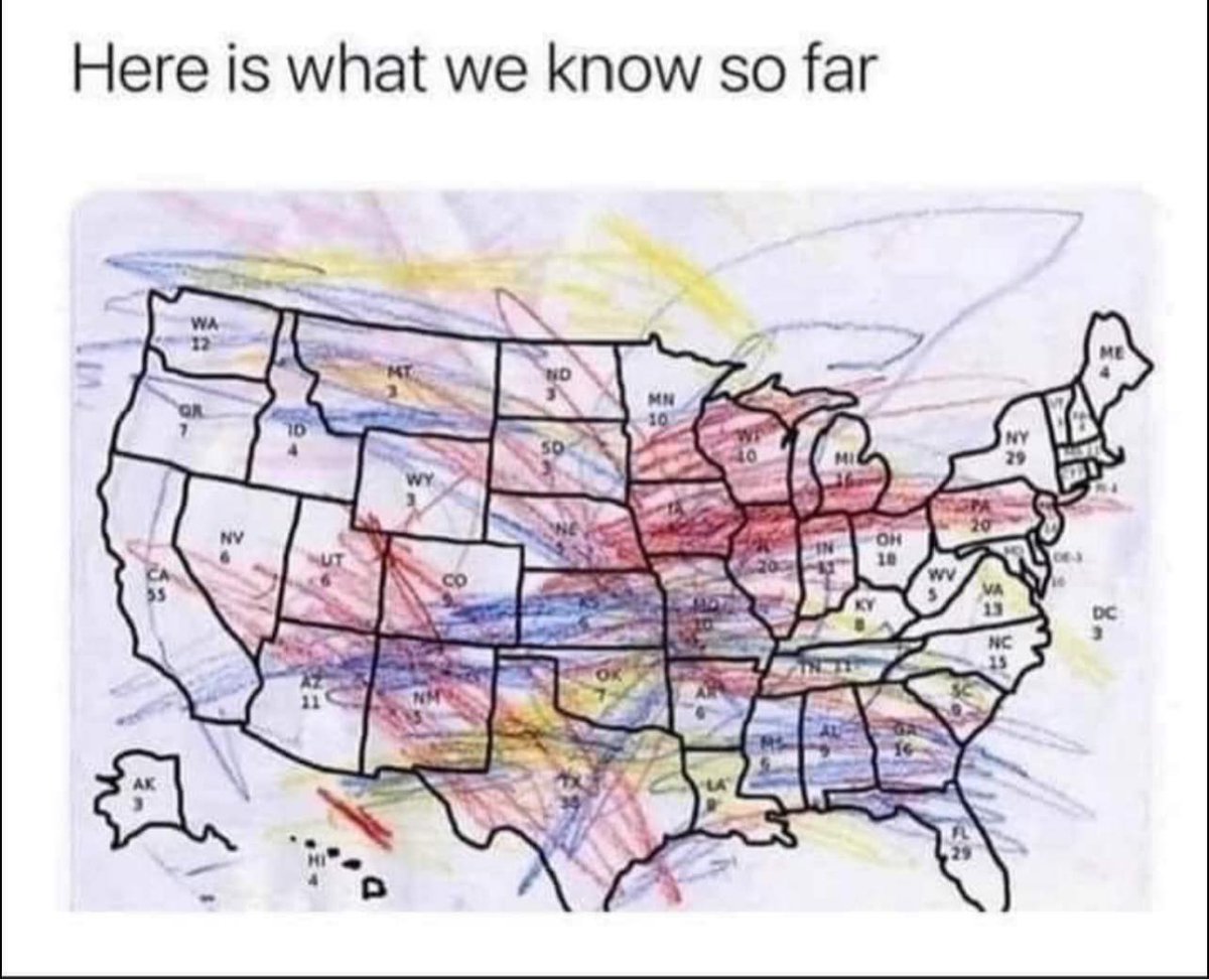 GuilloryFamily's tweet image. #Election #Memes #ElectionMap