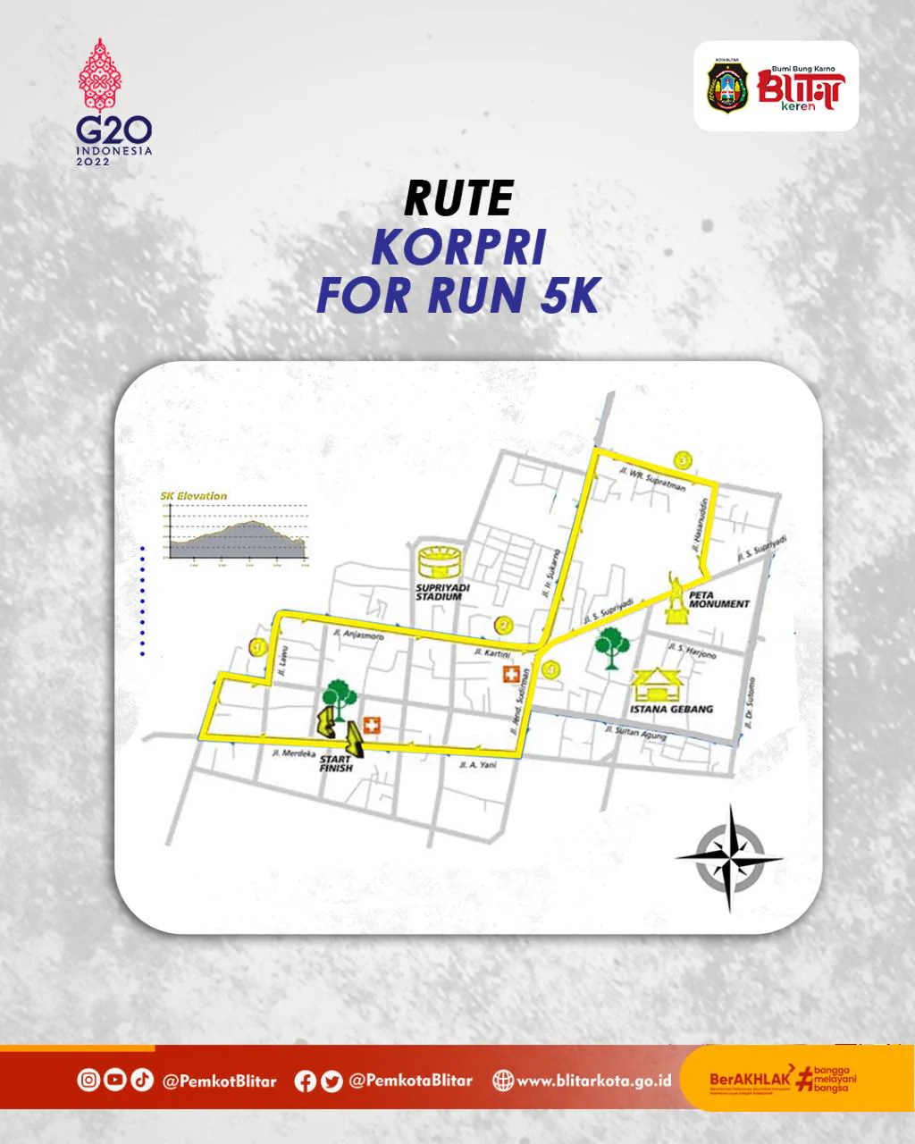Rute 👟 KORPRI Fun Run • 2022