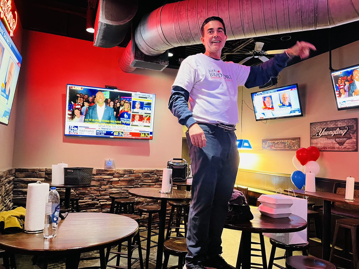 JohnRayBradford's tweet photo. We did it! I’m excited to have won re-election to my 4th term in the NC House. I’m honored to serve the good folks of District 98. A BIG thank you to my family, campaign team, donors &amp; volunteers. I could not have done it without you! https://t.co/3RjrnS6Kk5