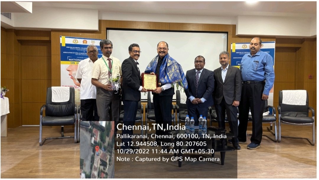 sbdch_dental's tweet image. ‘National Symposium on Orthognathic Surgery&apos; was further graced by the presence of Dr Manjunath Rai [AOMSI President] and
 Mr. Sam Daniel [NDTV Chief]. Panel Discussion was excellently moderated by Dr. Kannan Balaraman with experienced  panelists.