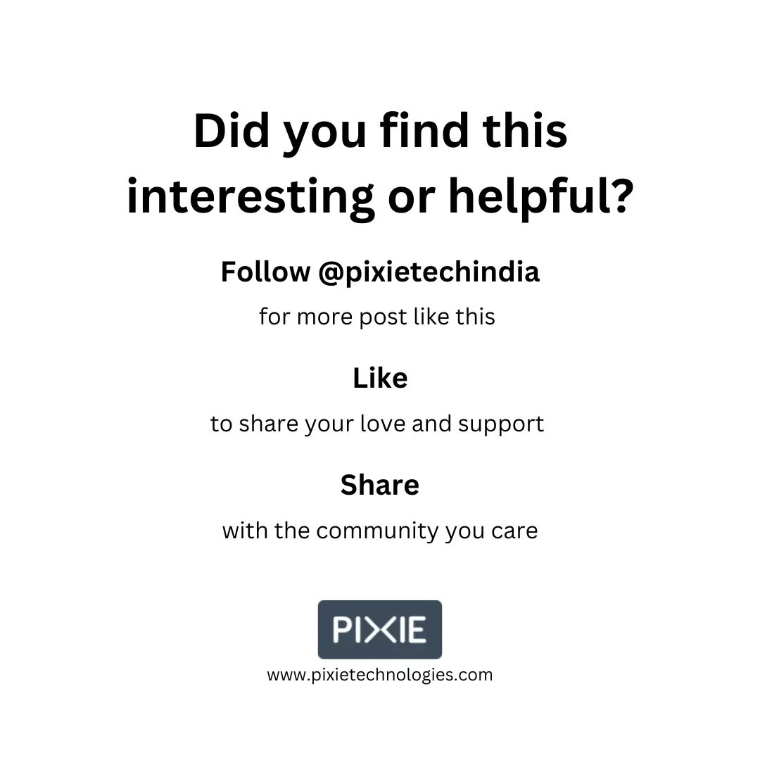 PixieTechIndia's tweet photo. https://t.co/Pmuem04PiW