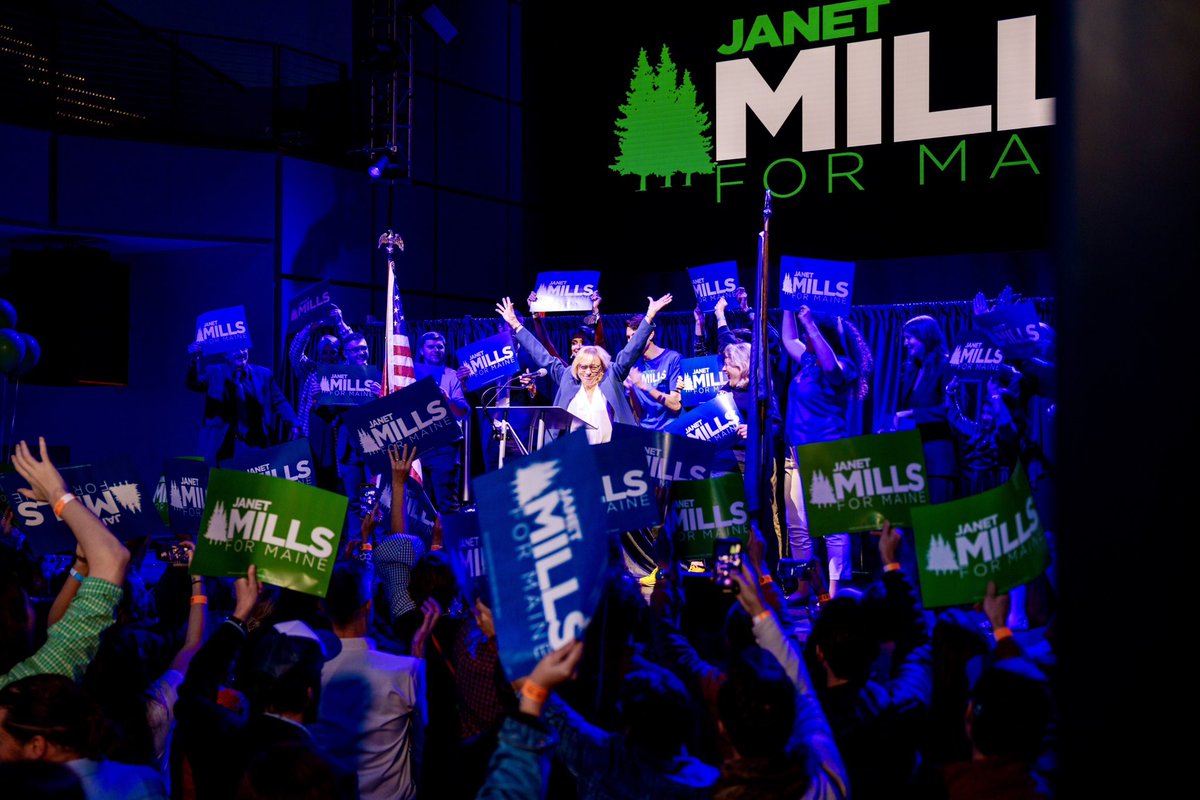 Janet Mills tweet media