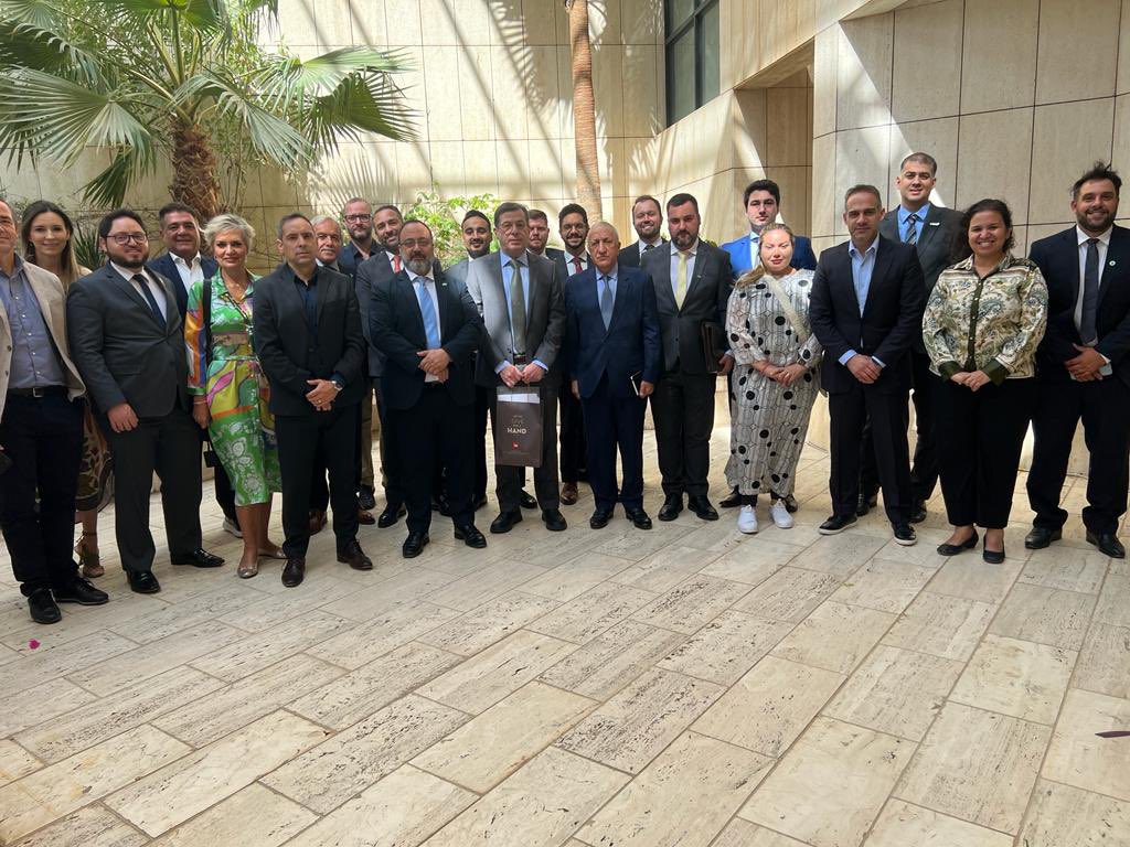 marciosaboya's tweet photo. Great to be part of the Brazilian Mission in the Kingdom of Saudi Arabia alongside other great Brazilian companies. 

The Açaí Spot is looking for partners that can distribute its premium açaí purée and also companies that have the interest in opening The Açaí Spot coffee shops. https://t.co/tCf15hSN98