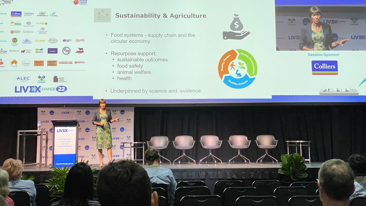 Captivated by the very powerful message from Su McCluskey (Special Representative for Australian Agriculture) at #LIVExchange22 about the critical importance of food security and food safety in our region.
#foodsecurity #sustainability #agriculture #supply
