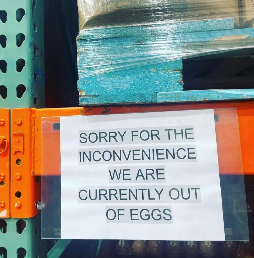 Wall Street Silver on Twitter "Sign at a Costco in Nashville Anyone else seeing egg