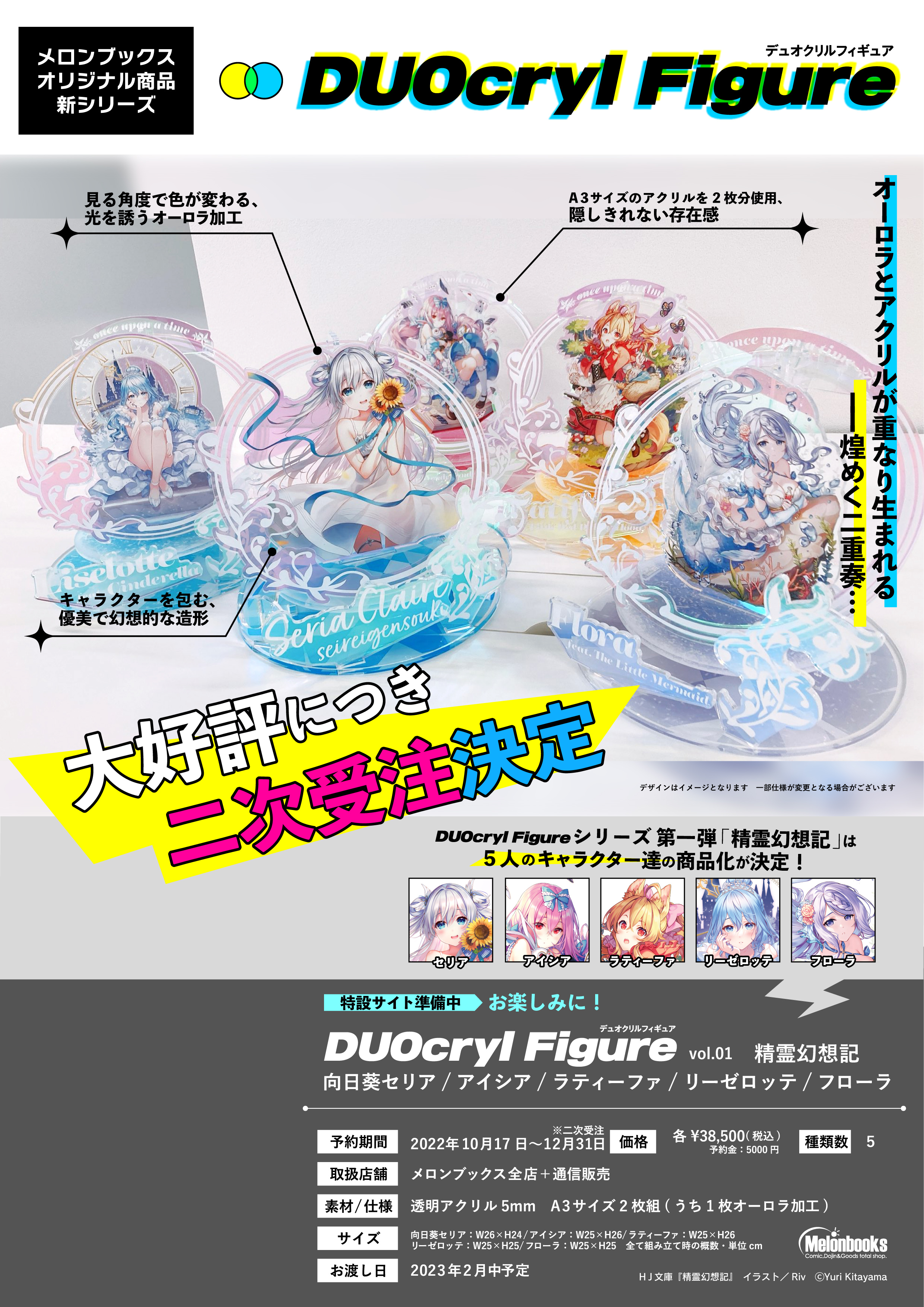 Amazon.co.jp: 精霊幻想記 DUOcryl Figure リーゼロッテ : おもちゃ