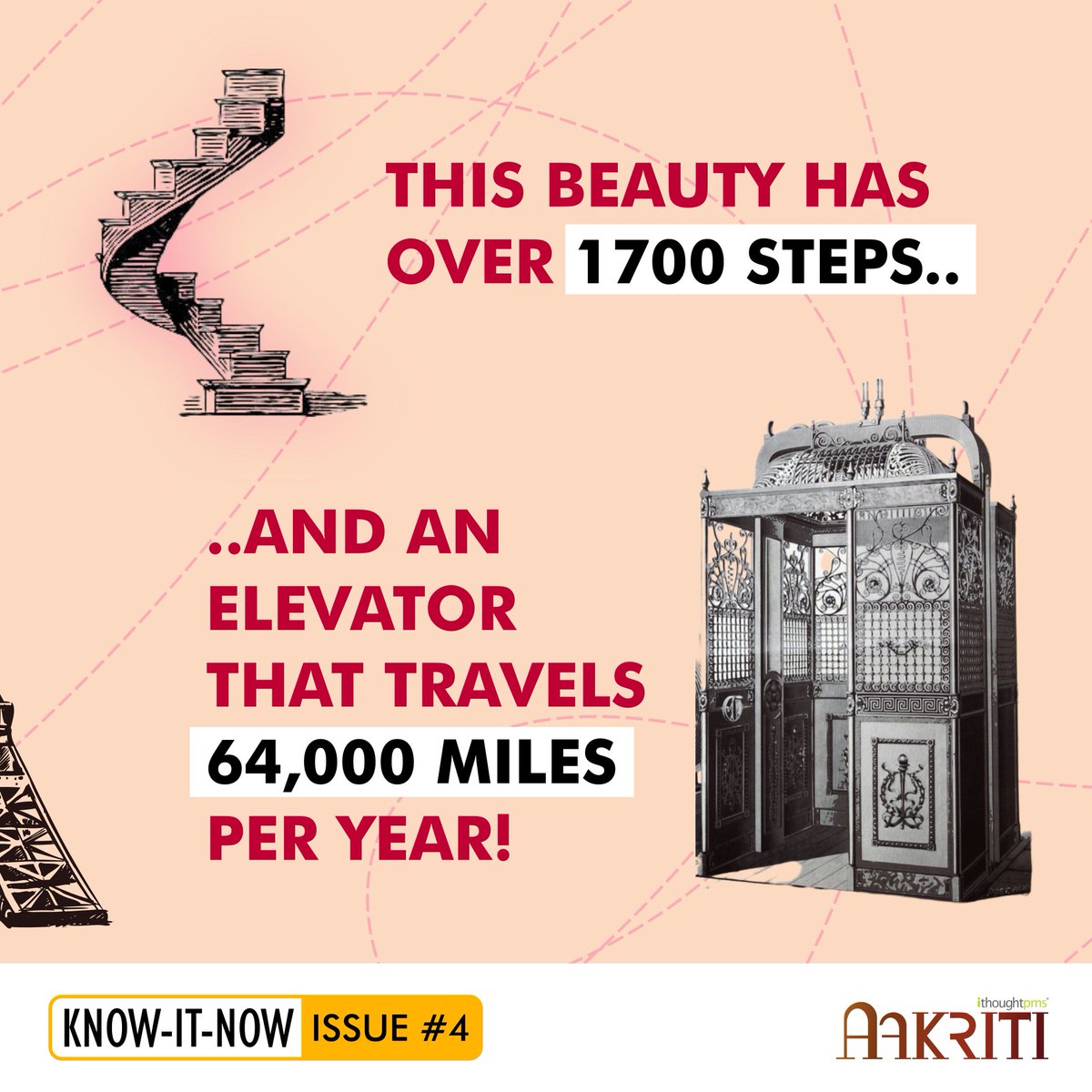ithoughtpms's tweet photo. Tall, elegant, and having the highest number of proposals in its portfolio, is the Eiffel tower! 

Read Issue #4 of the ‘Know-it-now’ series to know more about this wonder!

#ithoughtpms #AAKRITI #KnowItNow #factfriday https://t.co/gcySlmXI9r