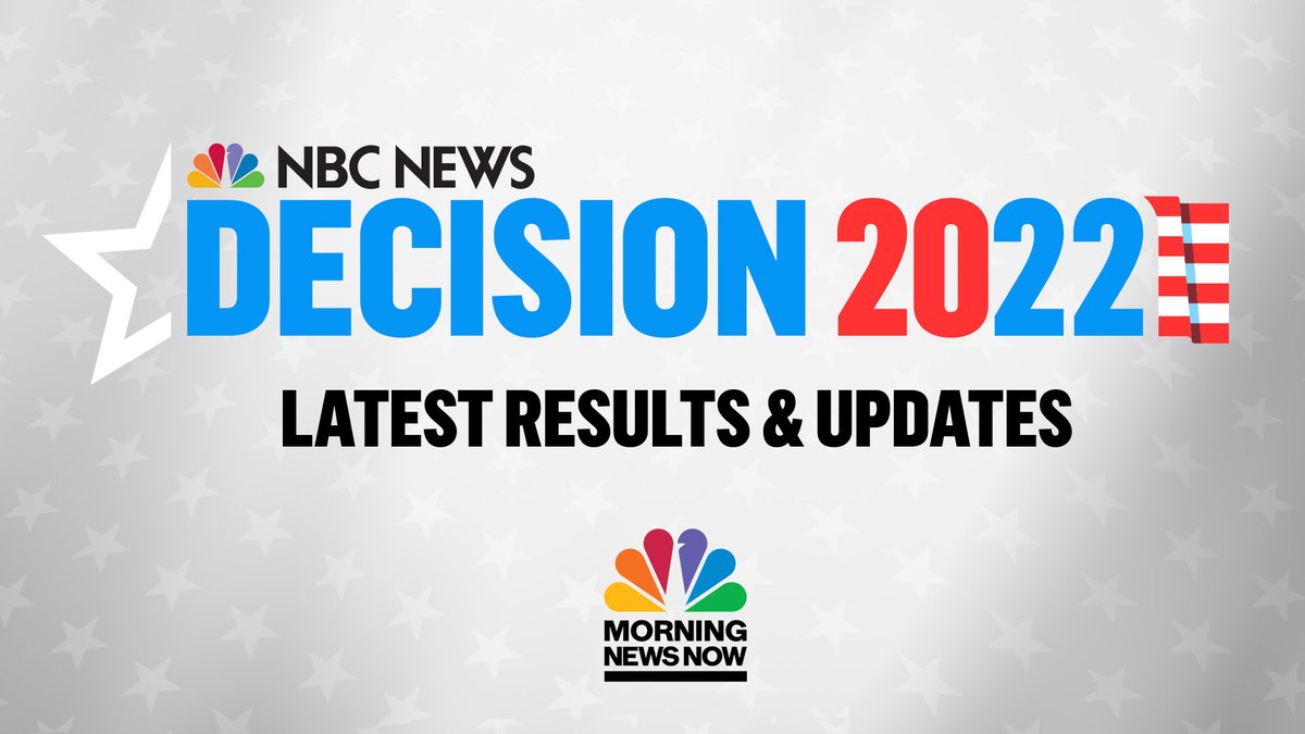 NBCNewsNow's tweet photo. Wake up with #MorningNewsNOW!

@WatchSavannah and @joefryer break down all of the #ElectionDay results.

Watch NOW, free at https://t.co/U4UZMHn7bF or wherever you stream live. https://t.co/TgGxOBUDcA