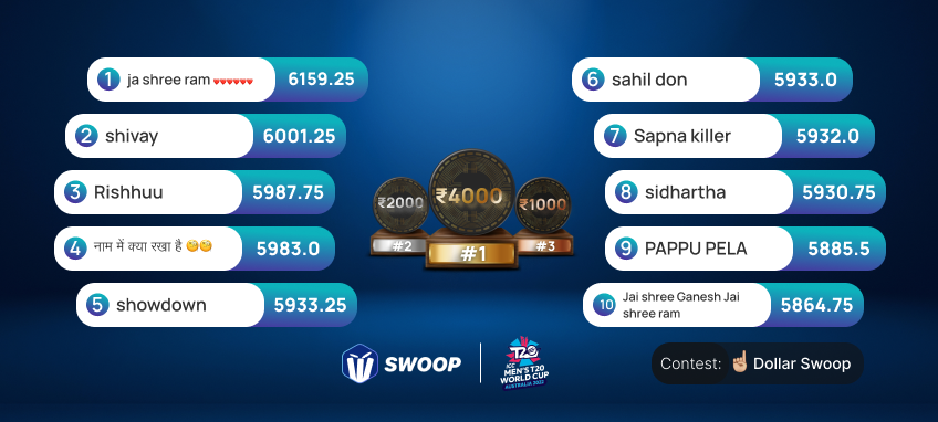 Swoop Fantasy tweet media