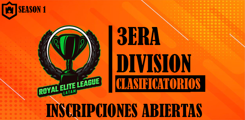 Royal Elite League (@royaleliteleag) on Twitter photo #REL | 3ERA DIVISION | SEASON 2⃣ | CLASIFICATORIOS✨
🔰 INSCRIPCIONES ABIERTAS
Requisitos:
🔶 Seguirnos
🔶 Seguir a
<a href="/KevinRZRS/">Kevin RZ RS</a>
<a href="/ReDragons01/">Red Dragons</a>
🔶Dar 🔁 y ❤️ al post
🔶Mencionar a 4 equipos
🔶Conseguir 4 Rts
Pruebas al link👇👇👇
discord.gg/SntkvHYkQK #REL | 3ERA DIVISION | SEASON 2⃣ | CLASIFICATORIOS✨
🔰 INSCRIPCIONES ABIERTAS
Requisitos:
🔶 Seguirnos
🔶 Seguir a
<a href="/KevinRZRS/">Kevin RZ RS</a>
<a href="/ReDragons01/">Red Dragons</a>
🔶Dar 🔁 y ❤️ al post
🔶Mencionar a 4 equipos
🔶Conseguir 4 Rts
Pruebas al link👇👇👇
discord.gg/SntkvHYkQK