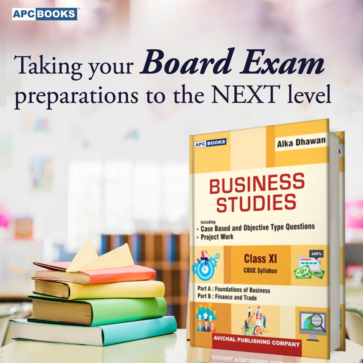 APC’s Business Studies Textbook for Class 11th consists of sufficient flowcharts and diagrams that have been provided in the chapters to facilitate visual learning of key concepts.

Buy your copy now: bit.ly/BusinessStudie…

#BusinessStudies #Class11th