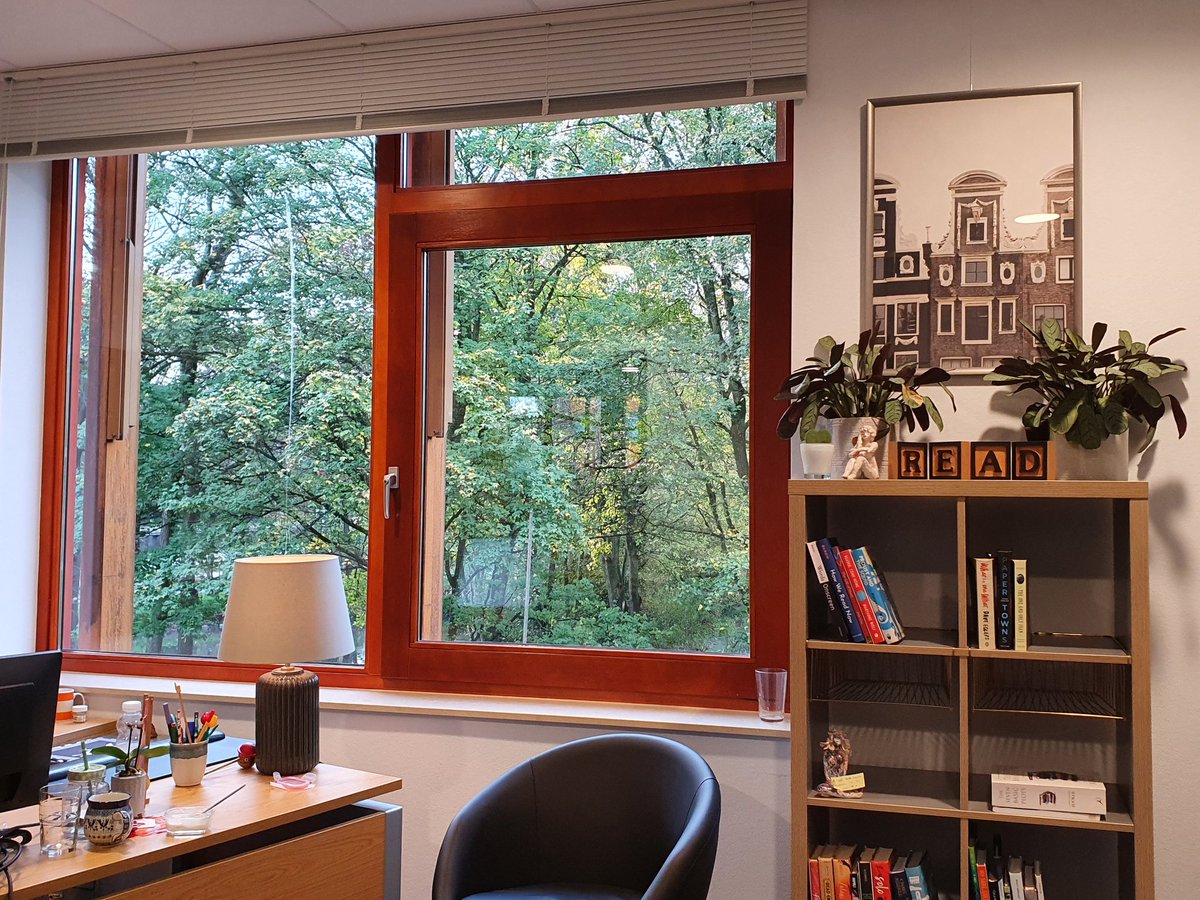 I dig my desk's fall view.

@ISA_Libraries @IntlSchAmst #schoollibrarylife