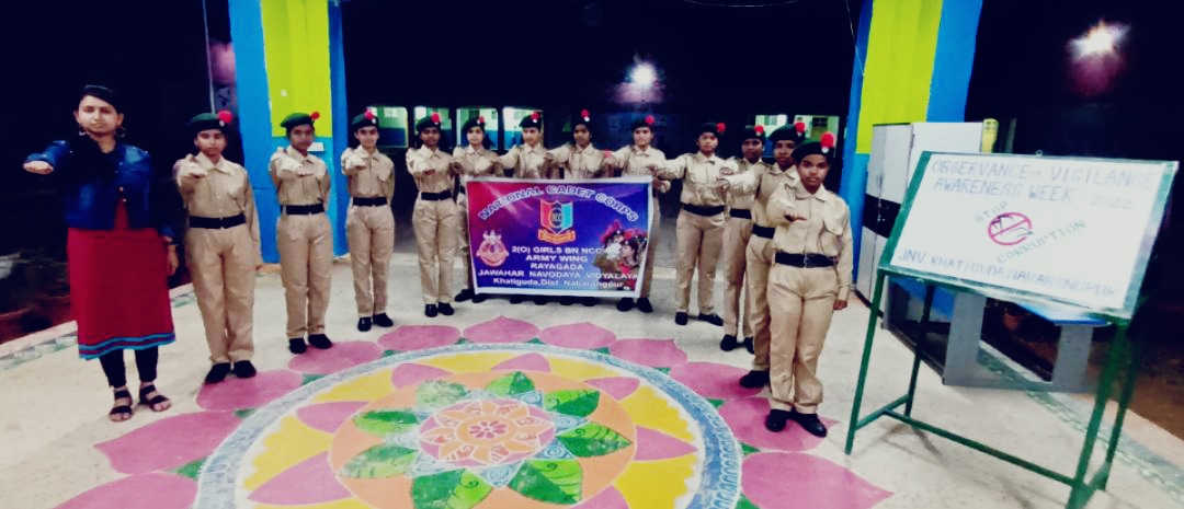 RayagadaNcc's tweet photo. 2(O) Girls Bn Ncc Rayagada, vigilance awareness week rally have been conducting different schools and colleges under this battalion.....
@Sriniva78045045 
@kalinga_sagar 
@DHE_Odisha 
@CMO_Odisha https://t.co/bxgdjBpWZG