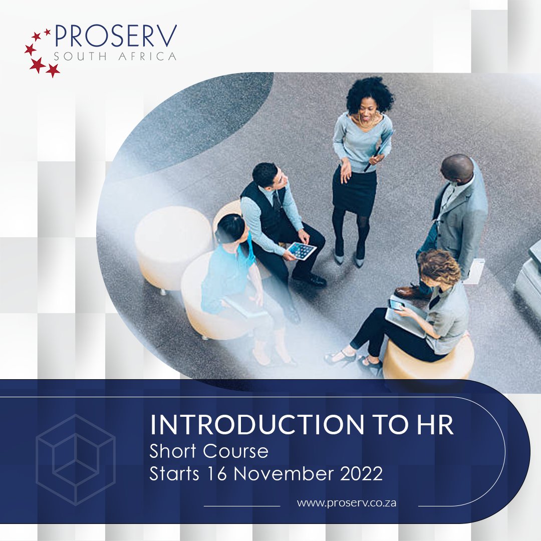 ProServZA's tweet photo. Working in #HR recruitment &amp; selection? https://t.co/HltoNVXnxq It's not too late to sign up for our introductory #online short programme.  
#ProServSA #IntroToHR #OccupationalDev #Lead #Manage #Teams #HRProfessionals #NEXTEC https://t.co/r18YxY1PZY