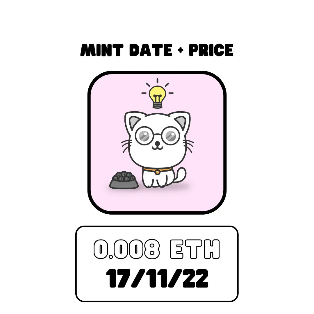 Our mint date is set for the 17th of November at 7PM NZDT. 

Remember, you don't need an NFT to grab our cool resources, but it gives you some pretty sweet perks and discounts.