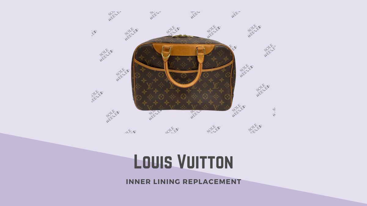 Louis Vuitton Handbag Tear Repair — SoleHeeled