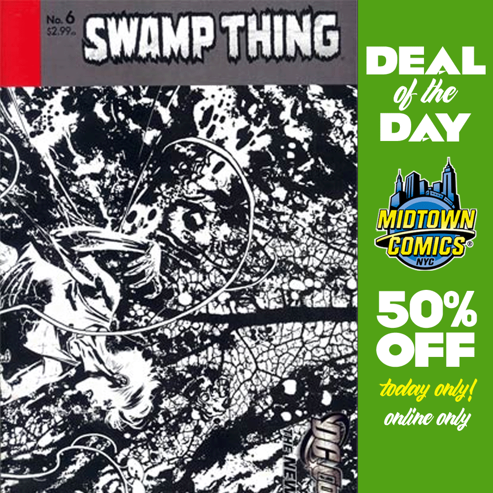 🔥#DealoftheDay🔥 50% off ON TODAY’S HIGH END #VARIANT PICK!
Every day there’s something new! 
👉midtowncomics.com/deal-of-the-day
 
👉#SwampThing Vol 5 #6 Incentive #YanickPaquette #SketchCover
 
#MCDOTD #comicbook #goodread #ComicCollection #comicbookart #ComicCoverArt #topVariantCover
