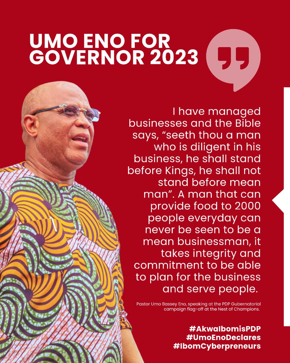 AffluentDidy's tweet photo. At the Nest of Champions, Pastor Umo Eno said......
#UmoEnoDeclares 
#UmoEno2023 https://t.co/0zquwsTqgy