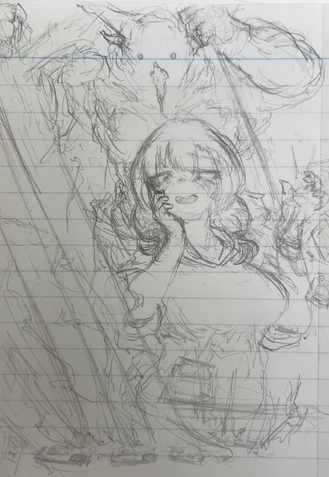 バロール使いチャン、なんかこういうサイコ目のヤバいおねえさんがいいです まる 