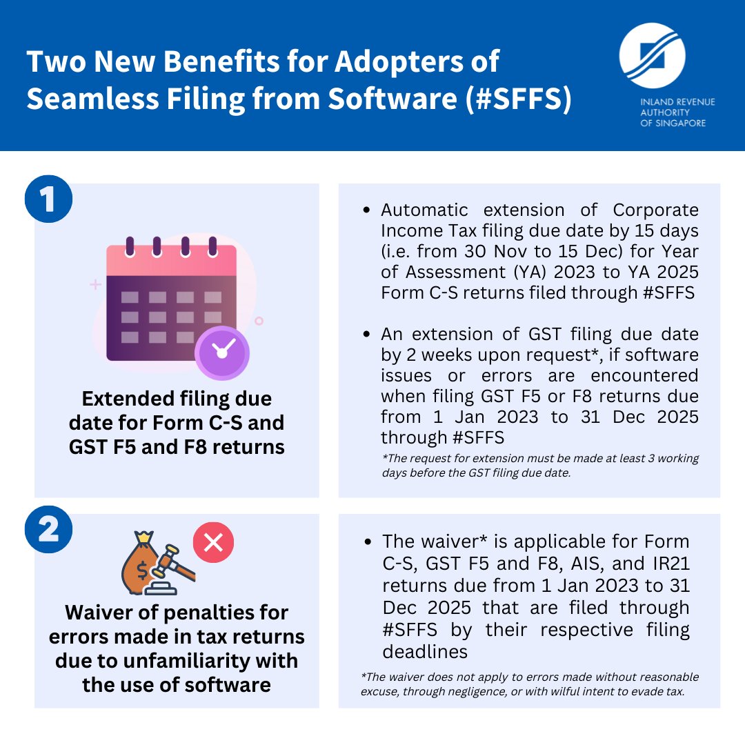 IRAS on Twitter "To allow businesses and employers more time to
